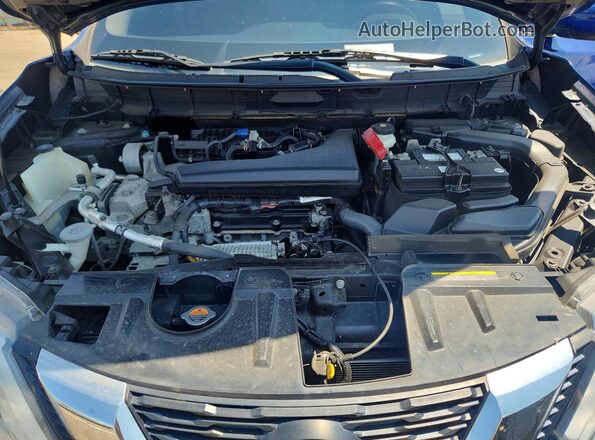 5N1AT2MT2KC786778 2019 NISSAN ROGUE Blue Engine compartment view