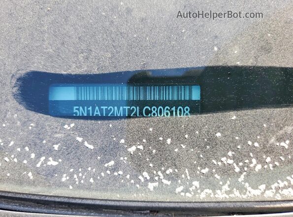 5N1AT2MT2LC806108 2020 NISSAN ROGUE White 