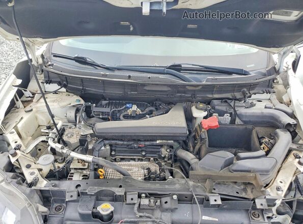 5N1AT2MT2LC816282 2020 NISSAN ROGUE White ძრავის განყოფილების ხედი