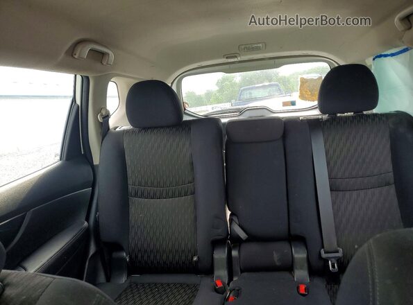 5N1AT2MT2LC816282 2020 NISSAN ROGUE White უკანა სავარძლების ხედი