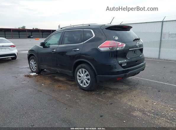 5N1AT2MT3GC773044 2016 NISSAN ROGUE Черный Задняя левая четверть