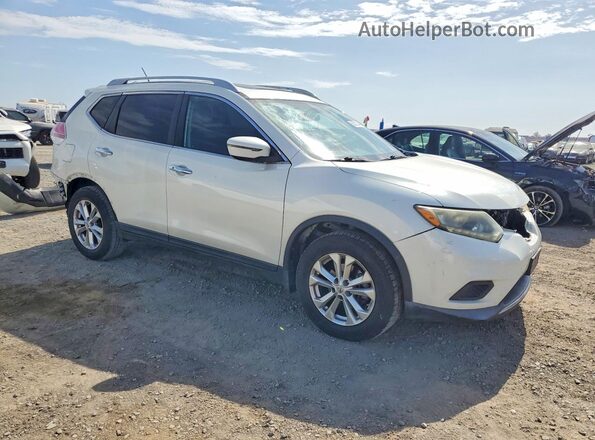 5N1AT2MT3GC788126 2016 NISSAN ROGUE White Delantero derecho
