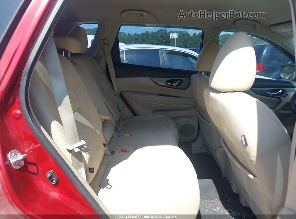5N1AT2MT3GC843206 2016 NISSAN ROGUE Red Vista de la etiqueta del VIN