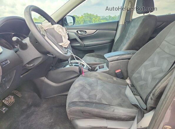 5N1AT2MT3GC847725 2016 NISSAN ROGUE Gray Вид салону спереду