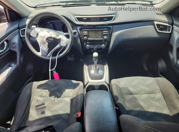 5N1AT2MT3GC847725 2016 NISSAN ROGUE Gray Вид панелі приладів