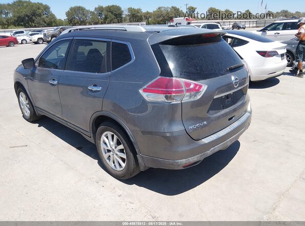 5N1AT2MT3GC889165 2016 NISSAN ROGUE Gray Tył lewy
