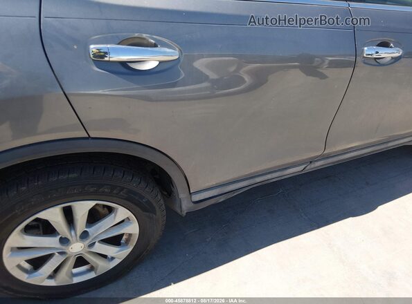 5N1AT2MT3GC889165 2016 NISSAN ROGUE Gray Widok wnętrza z tyłu