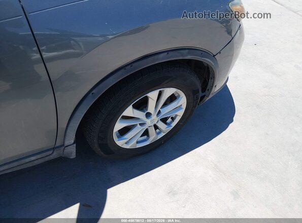 5N1AT2MT3GC889165 2016 NISSAN ROGUE Gray Widok wnętrza 360 stopni