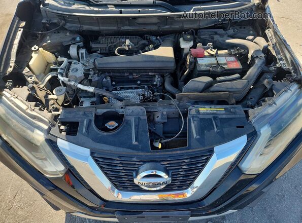 5N1AT2MT3HC743799 2017 NISSAN ROGUE Black ძრავის განყოფილების ხედი
