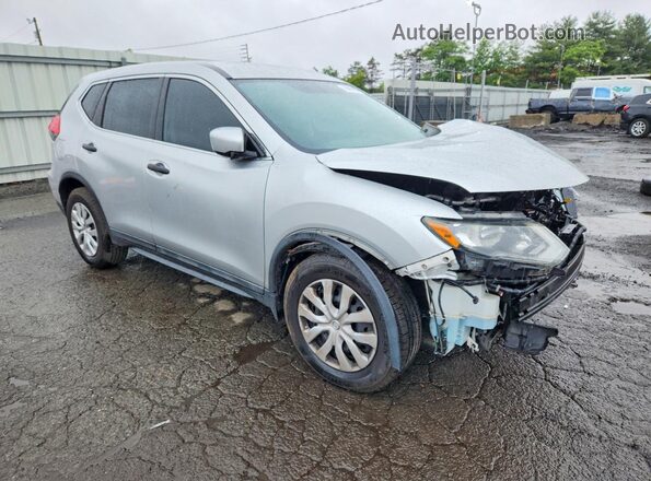 5N1AT2MT3HC796356 2017 NISSAN ROGUE Silver Delantero derecho