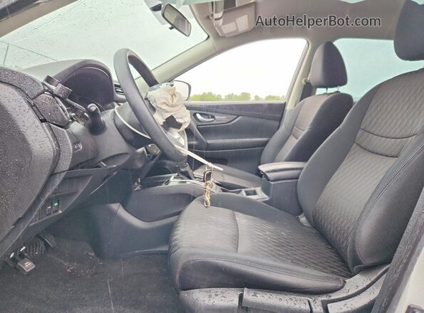 5N1AT2MT3HC796356 2017 NISSAN ROGUE Silver Vista interior delantera