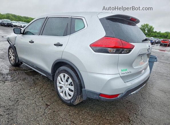 5N1AT2MT3HC796356 2017 NISSAN ROGUE Silver Trasero izquierdo