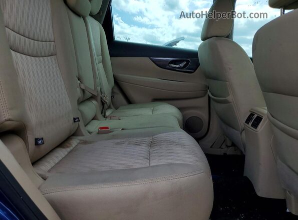 5N1AT2MT3HC798446 2017 NISSAN ROGUE Blue Սալոնի հետևի տեսք
