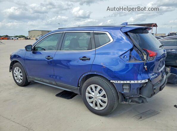 5N1AT2MT3HC798446 2017 NISSAN ROGUE Blue Հետևի ձախ
