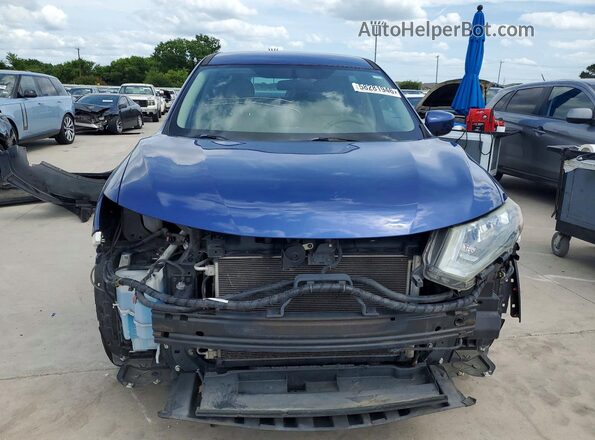 5N1AT2MT3HC798446 2017 NISSAN ROGUE Blue Դիմացի տեսք