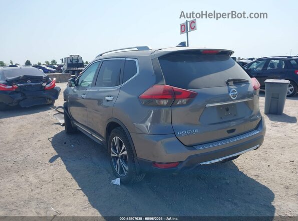 5N1AT2MT3HC854904 2017 NISSAN ROGUE Gray Tył lewy