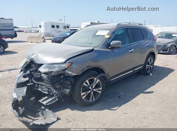 5N1AT2MT3HC854904 2017 NISSAN ROGUE Gray Przód lewy