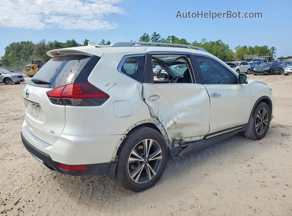 5N1AT2MT3HC877390 2017 NISSAN ROGUE Белый Задняя правая четверть