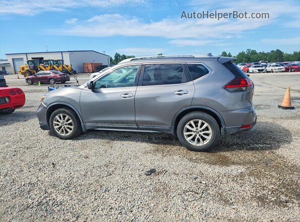 5N1AT2MT3JC706791 2018 NISSAN ROGUE Gray Trasero izquierdo