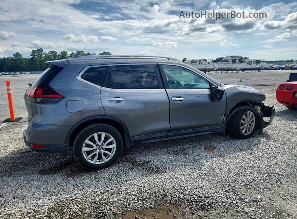 5N1AT2MT3JC706791 2018 NISSAN ROGUE Gray Trasero derecho