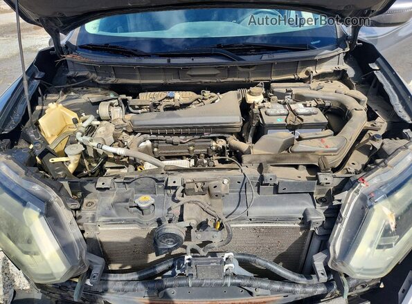 5N1AT2MT3JC706791 2018 NISSAN ROGUE Gray Vista del compartimento del motor