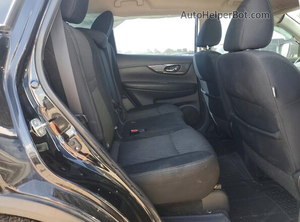 5N1AT2MT3JC725373 2018 NISSAN ROGUE Black Rear seats view