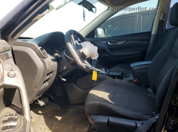 5N1AT2MT3JC725373 2018 NISSAN ROGUE Black Front interior view