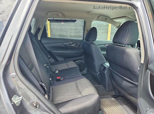 5N1AT2MT3JC779725 2018 NISSAN ROGUE Charcoal Rear interior view