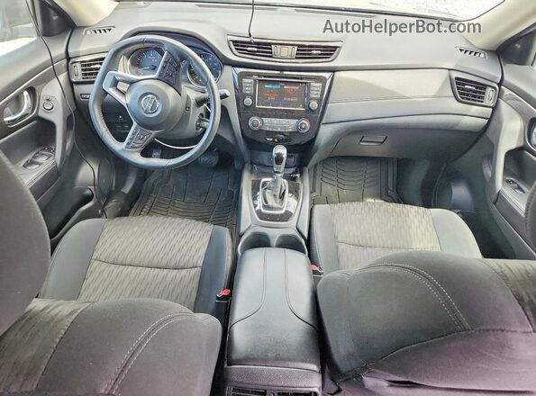 5N1AT2MT3JC779725 2018 NISSAN ROGUE Charcoal Dashboard view
