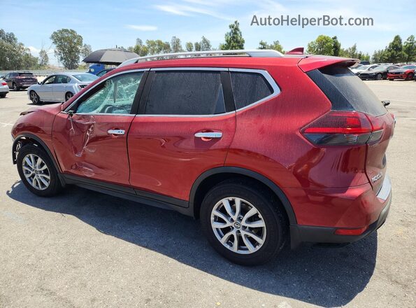 5N1AT2MT3JC823254 2018 NISSAN ROGUE Red Задня ліва чверть