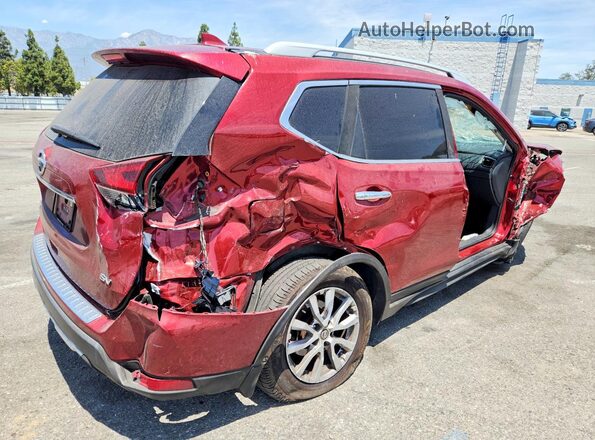 5N1AT2MT3JC823254 2018 NISSAN ROGUE Red Задня права чверть