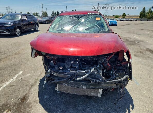 5N1AT2MT3JC823254 2018 NISSAN ROGUE Red Вид спереду