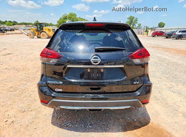 5N1AT2MT3KC704542 2019 NISSAN ROGUE Black უკანა ხედი