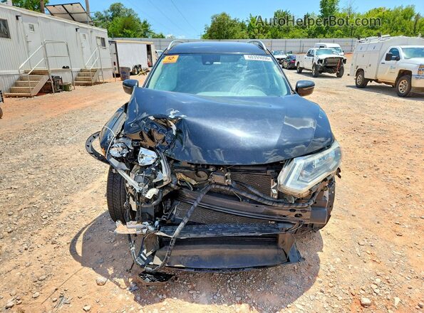 5N1AT2MT3KC704542 2019 NISSAN ROGUE Black წინა ხედი