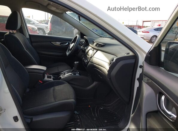 5N1AT2MT3KC726864 2019 NISSAN ROGUE White Widok wnętrza z przodu