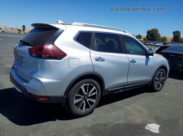 5N1AT2MT3KC753465 2019 NISSAN ROGUE Серебряный Задняя правая четверть