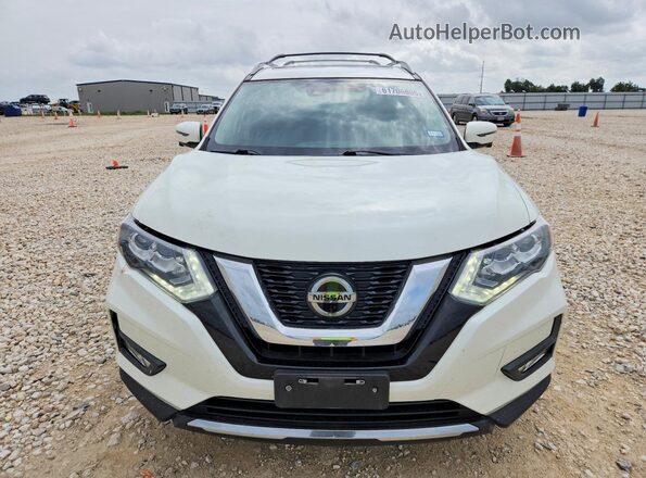 5N1AT2MT3KC841304 2019 NISSAN ROGUE Белый Вид спереди