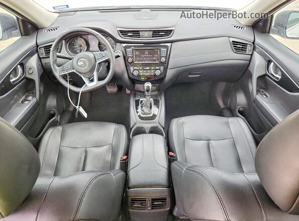 5N1AT2MT3KC841304 2019 NISSAN ROGUE Белый Вид панели приборов