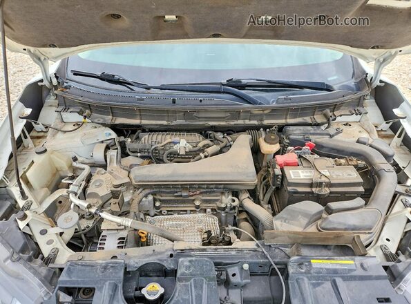 5N1AT2MT3KC841304 2019 NISSAN ROGUE Белый Вид подкапотного пространства