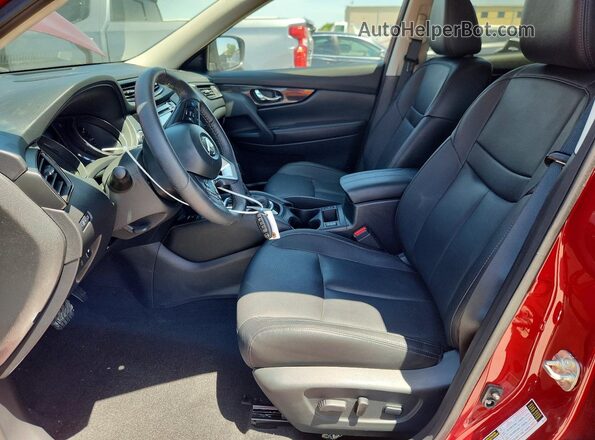 5N1AT2MT3KC844669 2019 NISSAN ROGUE Red Սալոնի դիմացի տեսք