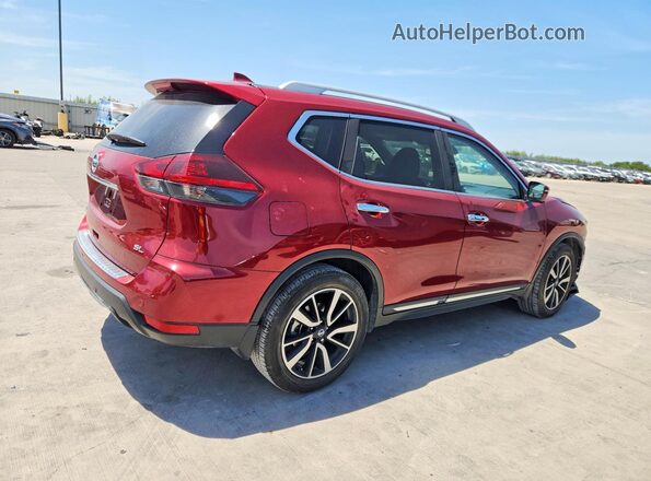 5N1AT2MT3KC844669 2019 NISSAN ROGUE Red Հետևի աջ