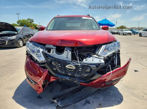 5N1AT2MT3KC844669 2019 NISSAN ROGUE Red Դիմացի տեսք