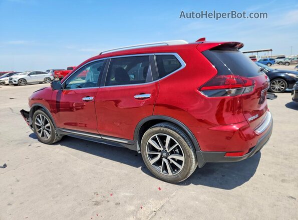 5N1AT2MT3KC844669 2019 NISSAN ROGUE Red Հետևի ձախ