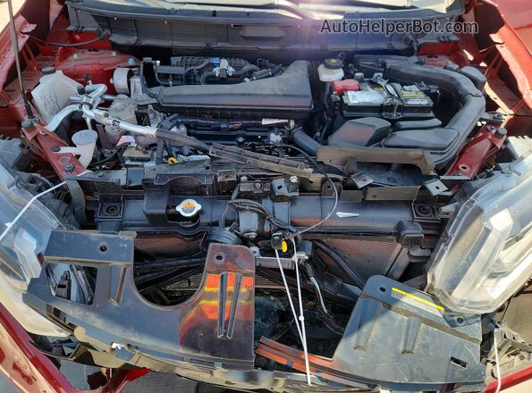 5N1AT2MT3KC844669 2019 NISSAN ROGUE Red Շարժիչի բաժամունքի տեսք