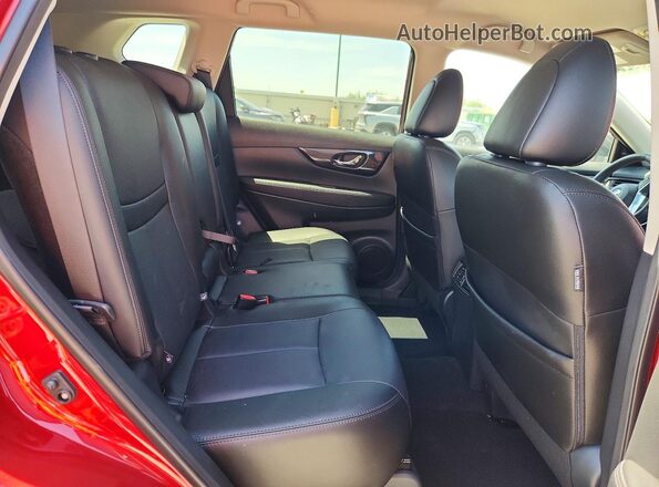 5N1AT2MT3KC844669 2019 NISSAN ROGUE Red Սալոնի հետևի տեսք