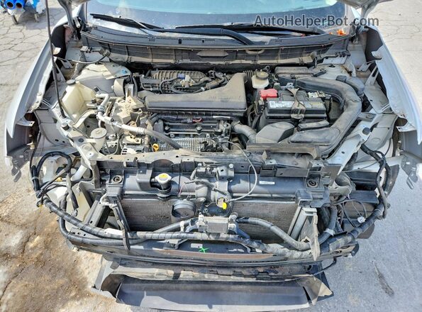5N1AT2MT3LC806506 2020 NISSAN ROGUE Silver ძრავის განყოფილების ხედი