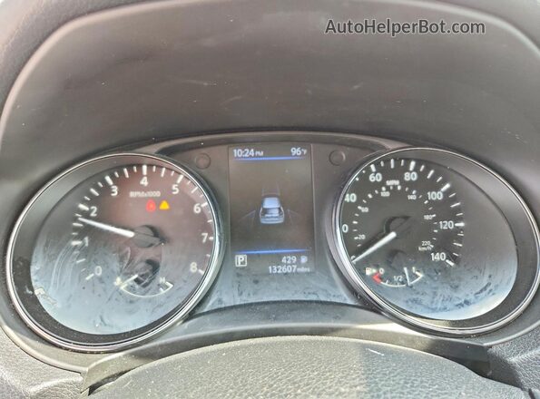 5N1AT2MT3LC806506 2020 NISSAN ROGUE Silver ხელსაწყოთა პანელის ხედი