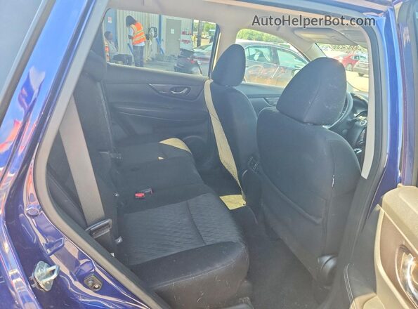 5N1AT2MT3LC819420 2020 NISSAN ROGUE Blue უკანა სალონის ხედი