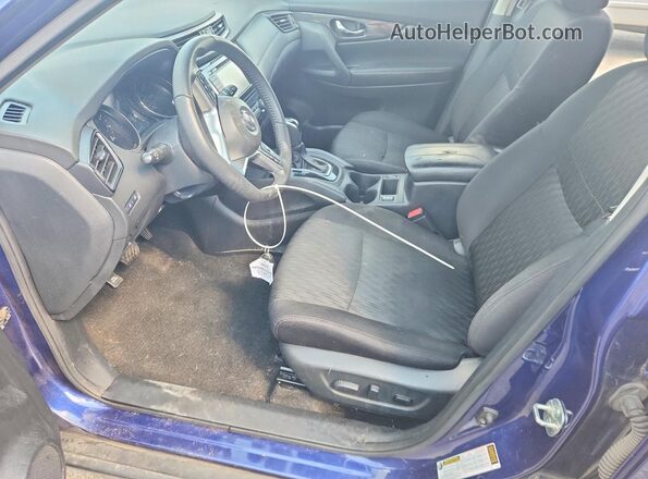 5N1AT2MT3LC819420 2020 NISSAN ROGUE Blue წინა სალონის ხედი