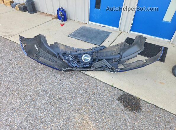 5N1AT2MT3LC819420 2020 NISSAN ROGUE Blue VIN კოდის სტიკერის ხედი